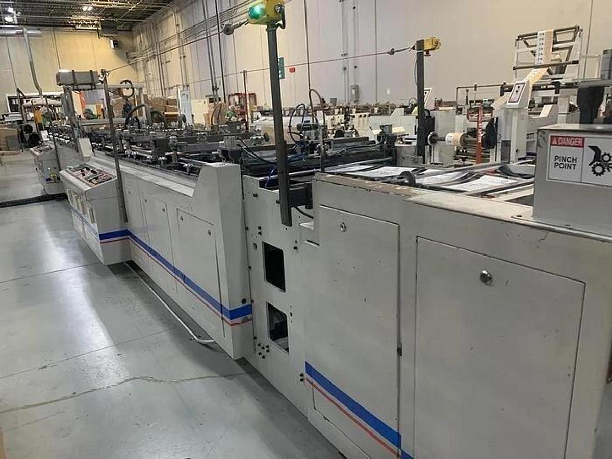 Used 48" WIDE (1200MM) MAMATA VEGA 610 POUCH MACHINE MANUFACTURED 2008