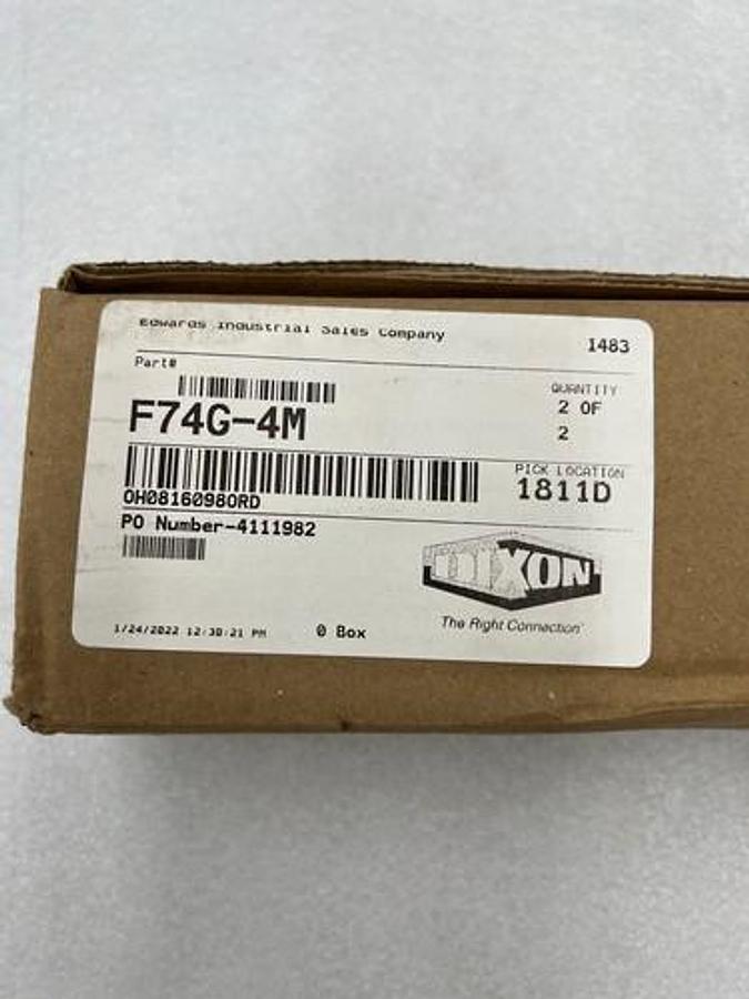 Dixon F74G-4M Manual Drain, Transparent Bowl #K-1990