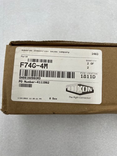 Dixon F74G-4M Manual Drain, Transparent Bowl #K-1990