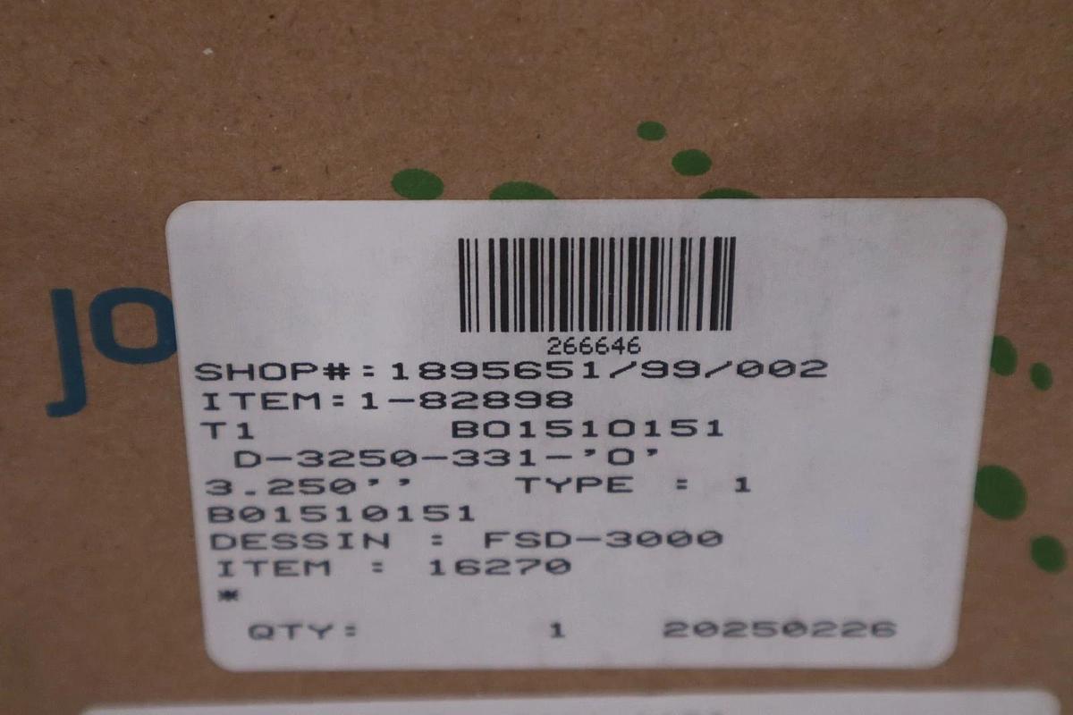 Used John Crane FSD-3000/ D-3250-331-'0' 3.250" TYPE 1 Spring Seal Assembly #GF907