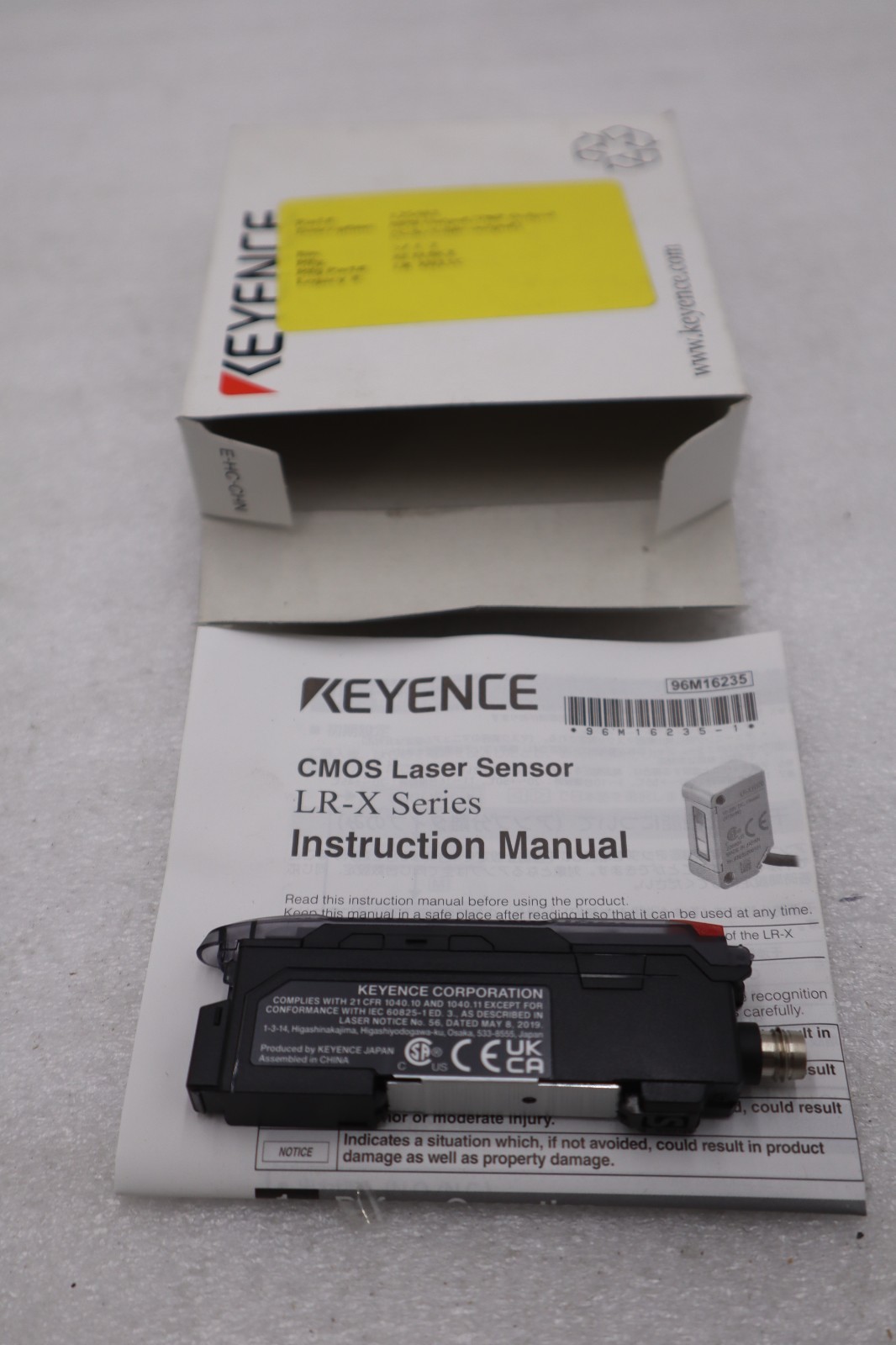 Used NEW OPEN BOX KEYENCE LR-XN11C Laser Sensor Amplifier STOCK K-4004CC