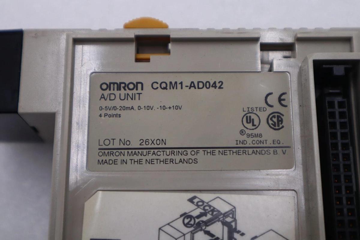 Used Omron CQM1-AD042 PLC Module CQM1AD042 PLC Module STOCK L-509-C