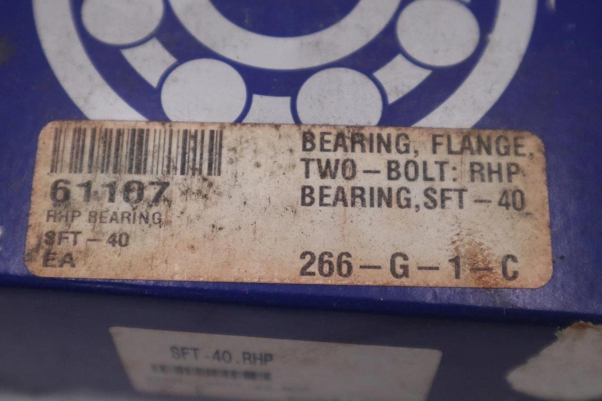 New OPEN BOX SFT40 RHP - 2 Bolt Flange BEARING STOCK CC228