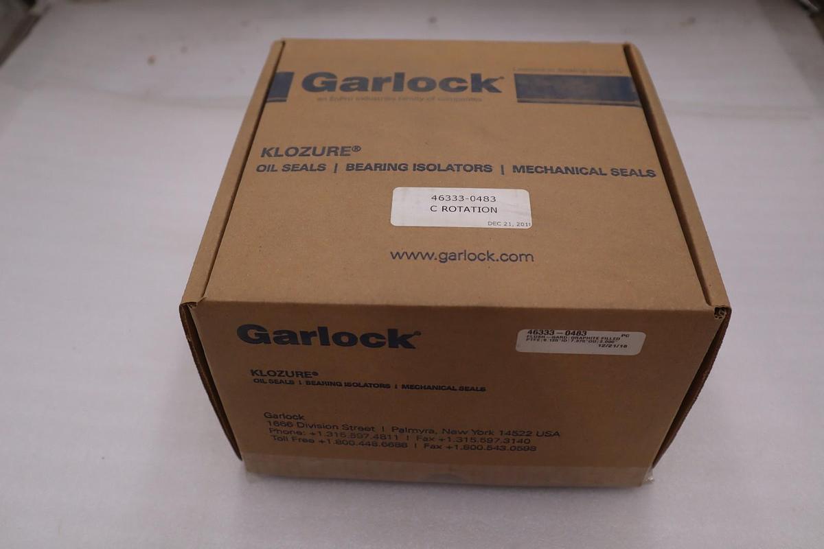 NEW GARLOCK 46333-0483 FLUSH-GARD SEAL - STOCK GF969
