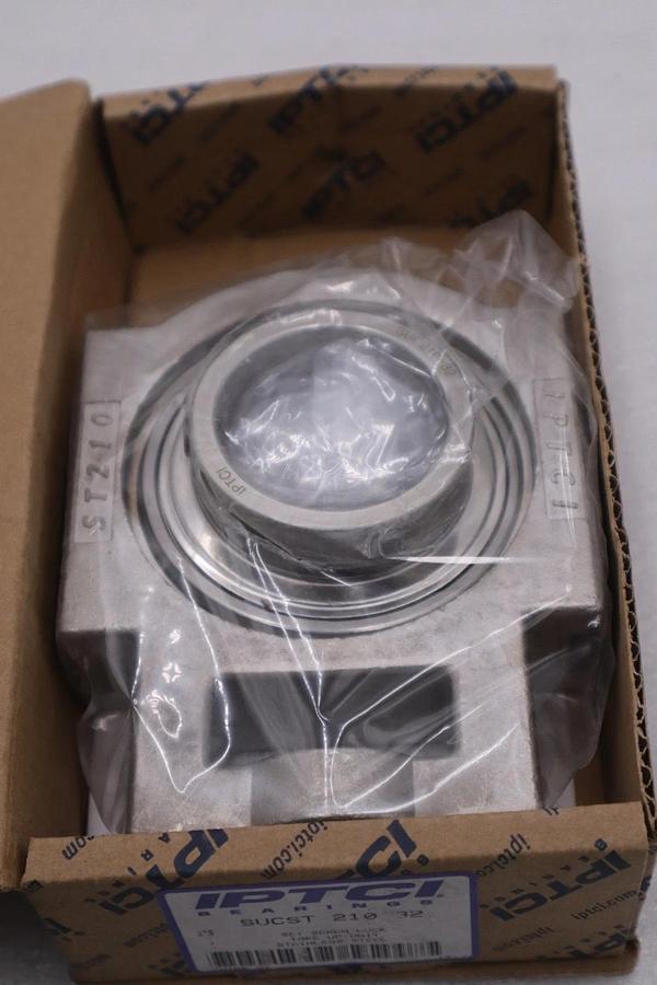 Used IPTCI Bearing SUCST 210 32  Stainless  Steel Take Up Unit - STOCK GF671