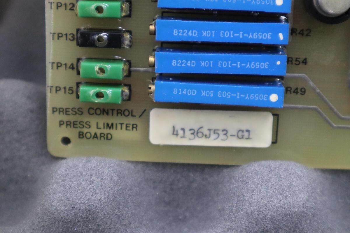 NEW GENERAL ELECTRIC 4136J53-G1 PRESS LIMITER BOARD STOCK G523