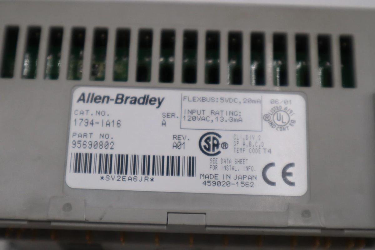 NEW OPEN BOX AB Allen Bradley 1794-IA16  Input Module  1794-IA16 STOCK H1421A