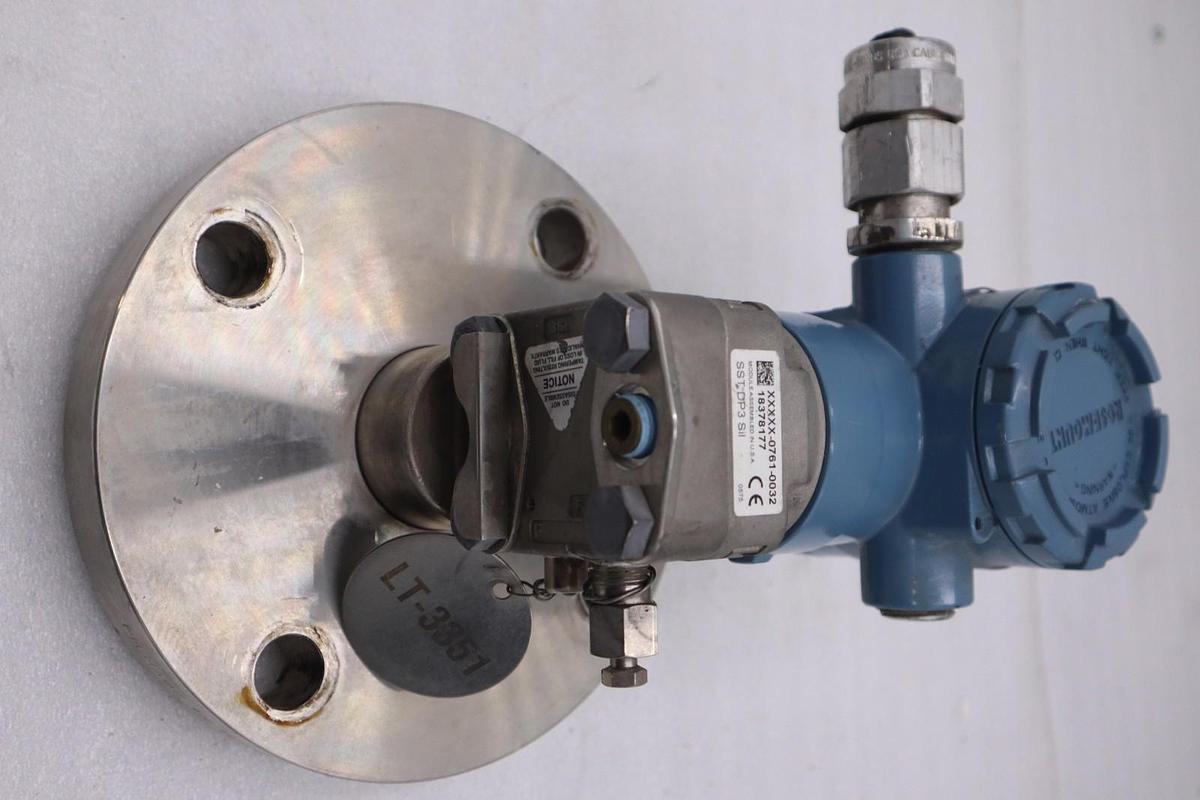 Used Rosemount 2051L3AA0FD21AA Pressure Transmitter 4 - 20 mA Hart STOCK 2903A