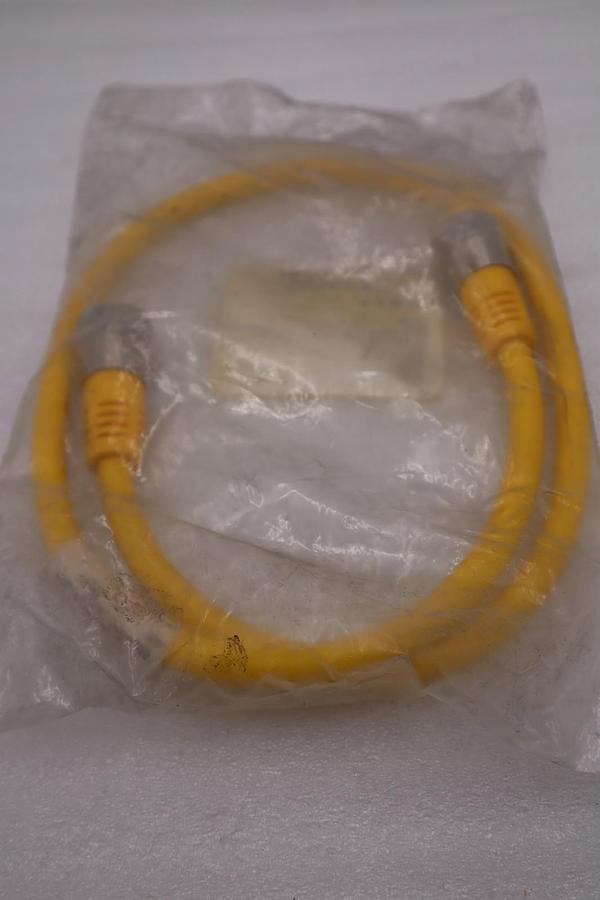 NEW TURCK RYM RKM 46-1M/ U-23083 DOUBLE ENDED CORDSET STOCK H720A