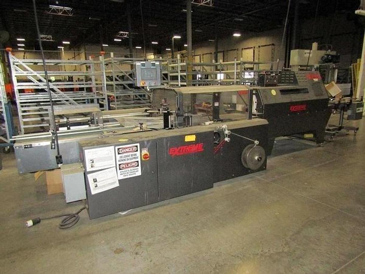 Used EXTREME PACKAGING SYSTEM MODEL S18-GDC SEALER XT18 HEAT SHRINK TUNNEL (2008)
