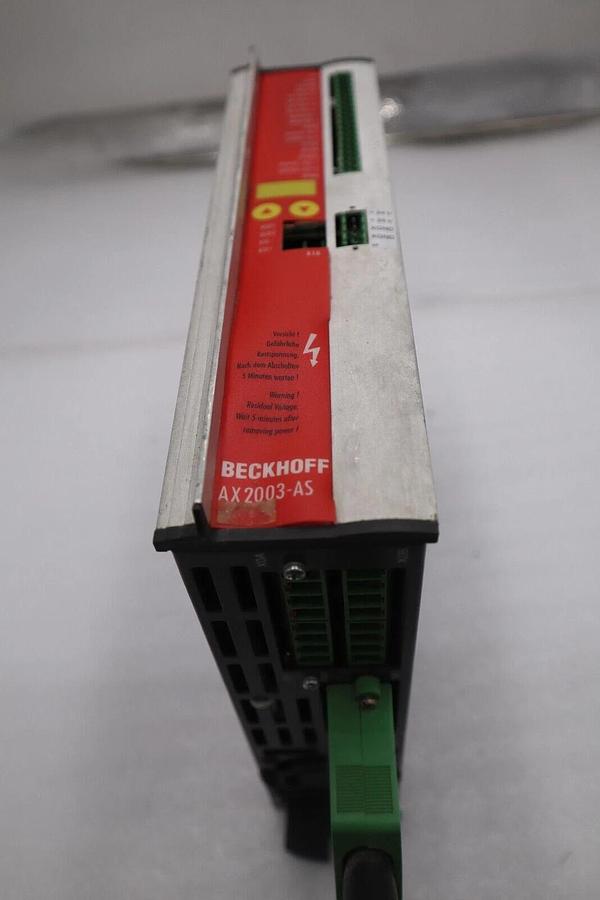 Used Beckhoff AX2003-AS S60301-520 Digital Compact Servo Drive Amplifier STK K-415-D