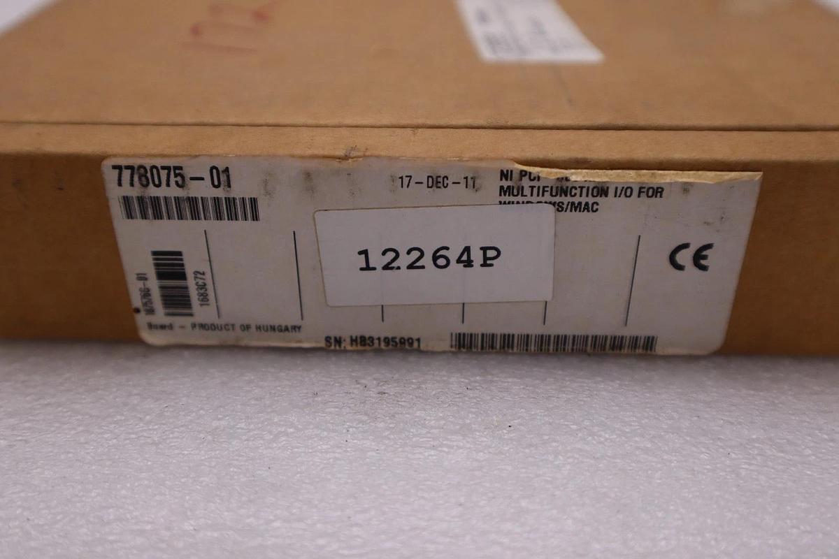 Used NEW SEALED National Instruments PCI-6034E Multifunction I/O Board STOCK H577A