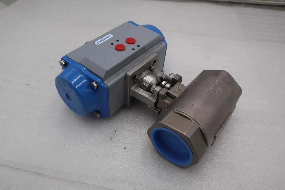 JAMESBURY VALV-POWR VPVL200DABD VALVE 2" 2000 CWP NEW UNIT STOCK 3756-A