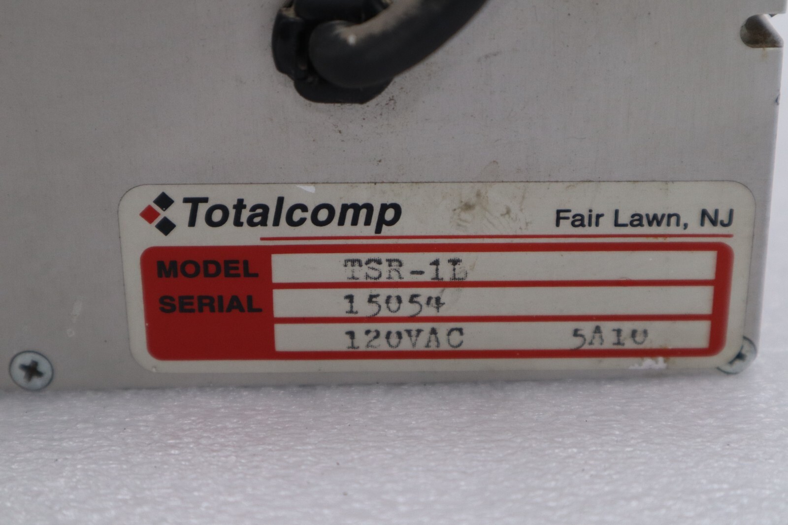 Used TotalComp TSR-1L 110 VAC 10A20 Smart Remote Display STOCK 4016-A
