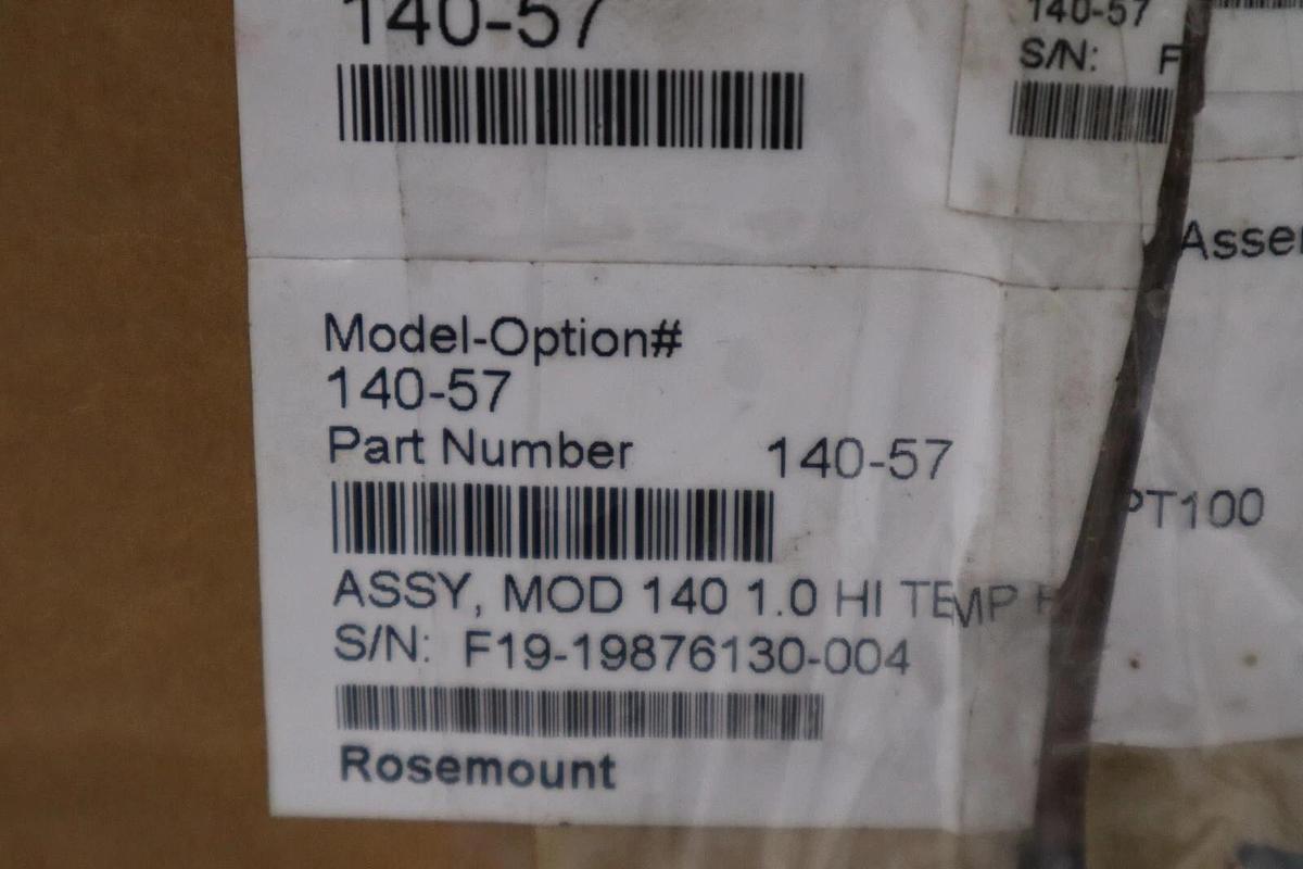 Used NEW Rosemount 140 Retractable Conductivity Sensor 140-57 NEW OPEN BOX STOCK 5916