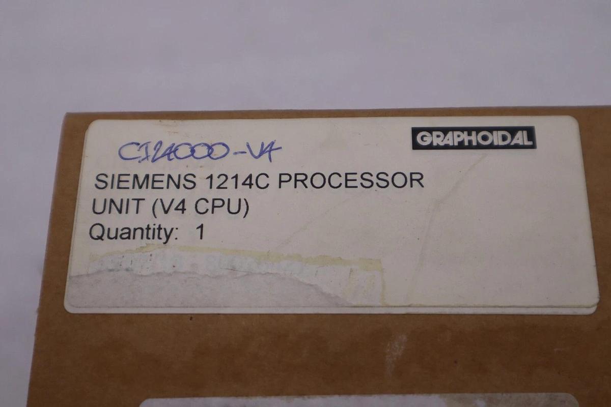 Used NEW SEALED SIEMENS 6ES7 214-1BG40-0XB0 COMPACT CPU SIMATIC S7-1200 STOCK H173A