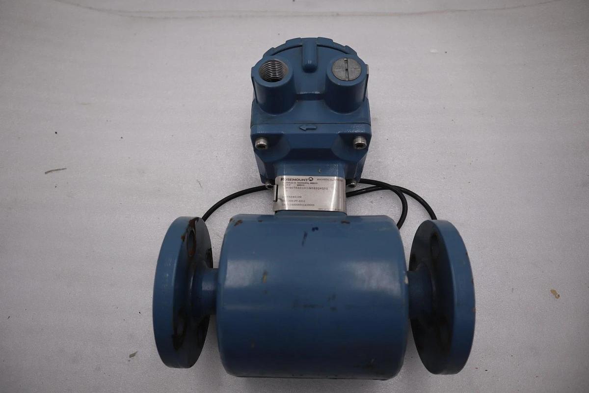 Used Rosemount 8705 Series 8705THA010C1M0B3Q4Q5Q8 Magnetic Flowtube STOCK H1919