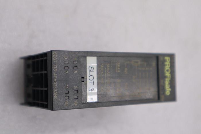 Used Siemens 6ES7-138-4FA02-0AB0  6ES71384FA020AB0 PROFIsafe Simatic S7 STOCK B-1342