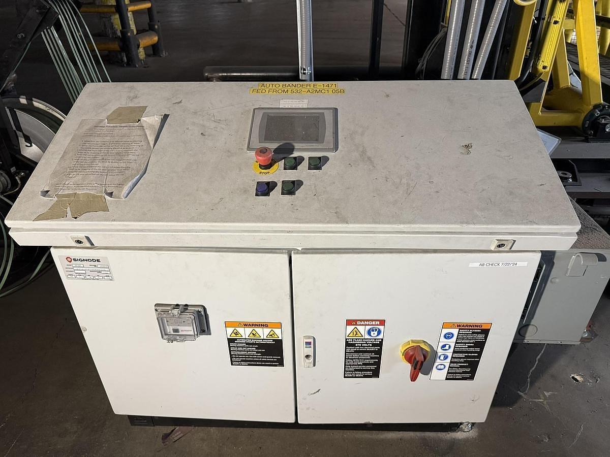 Used SIGNODE MODEL MH-RMF ROLL STRAPPER MANUFACTURED 2022 72" DIAMETER CAPACITY
