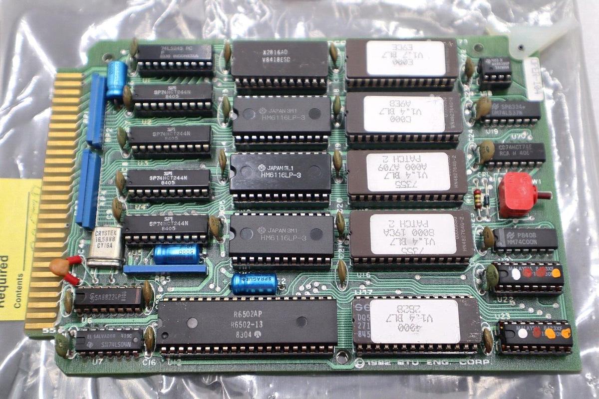 Used BRUCE 3161171 SYSTEM MICROCONTROLLER BOARD STOCK #2722