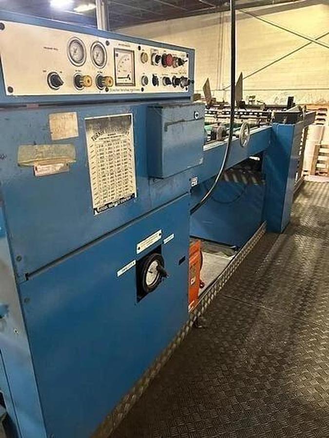 Used 57" SHM MODEL 1400 SINGLE KNIFE ROTARY SHEETER WITH REPLACED GEARBOX