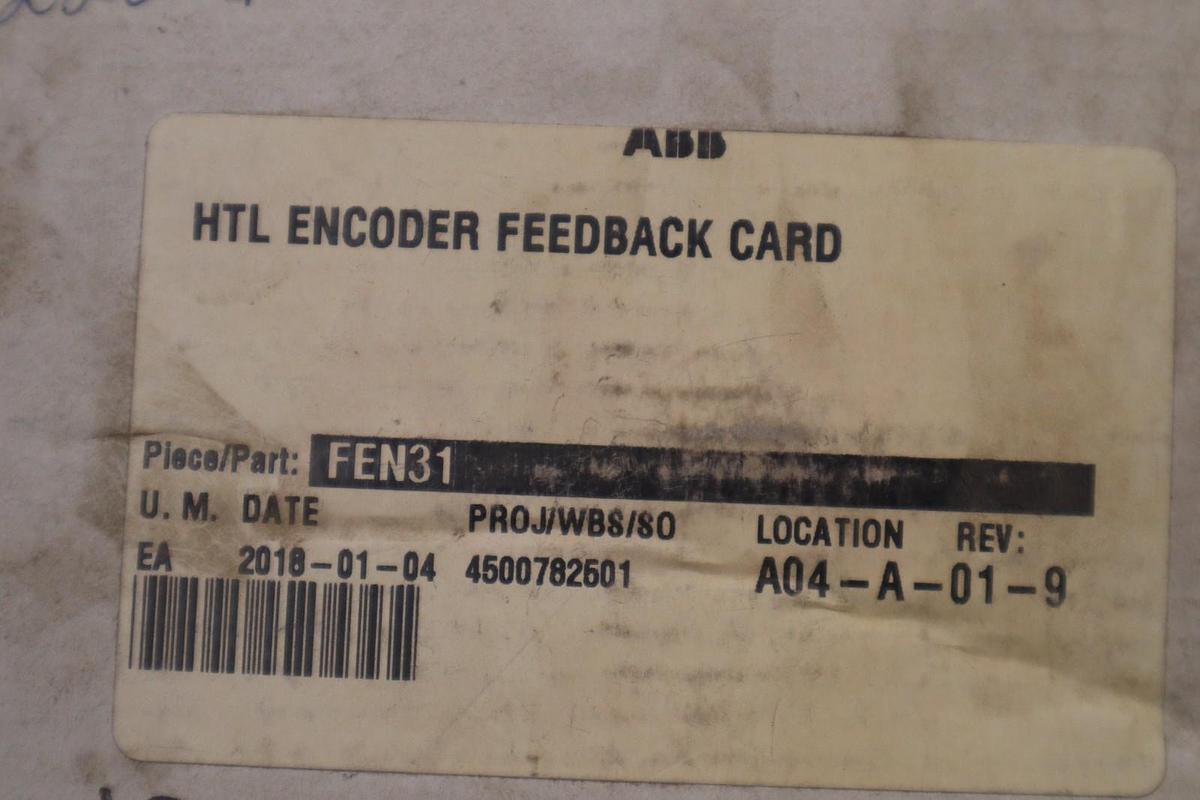 Used NEW OPEN BOX ABB FEN-31 PLC Module FEN31 STOCK K1659A