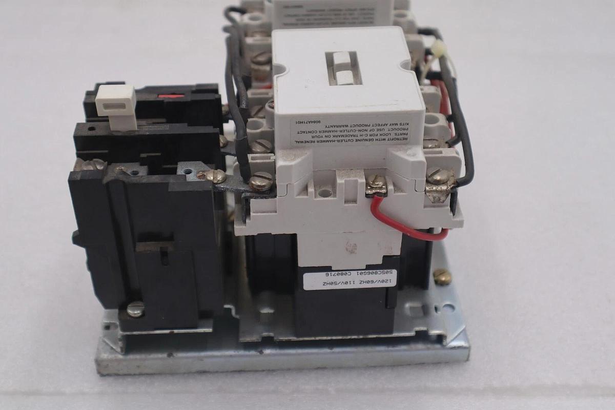 Used Cutler-Hammer Motor Control 6710C56G02 With BA13A Relay #3662