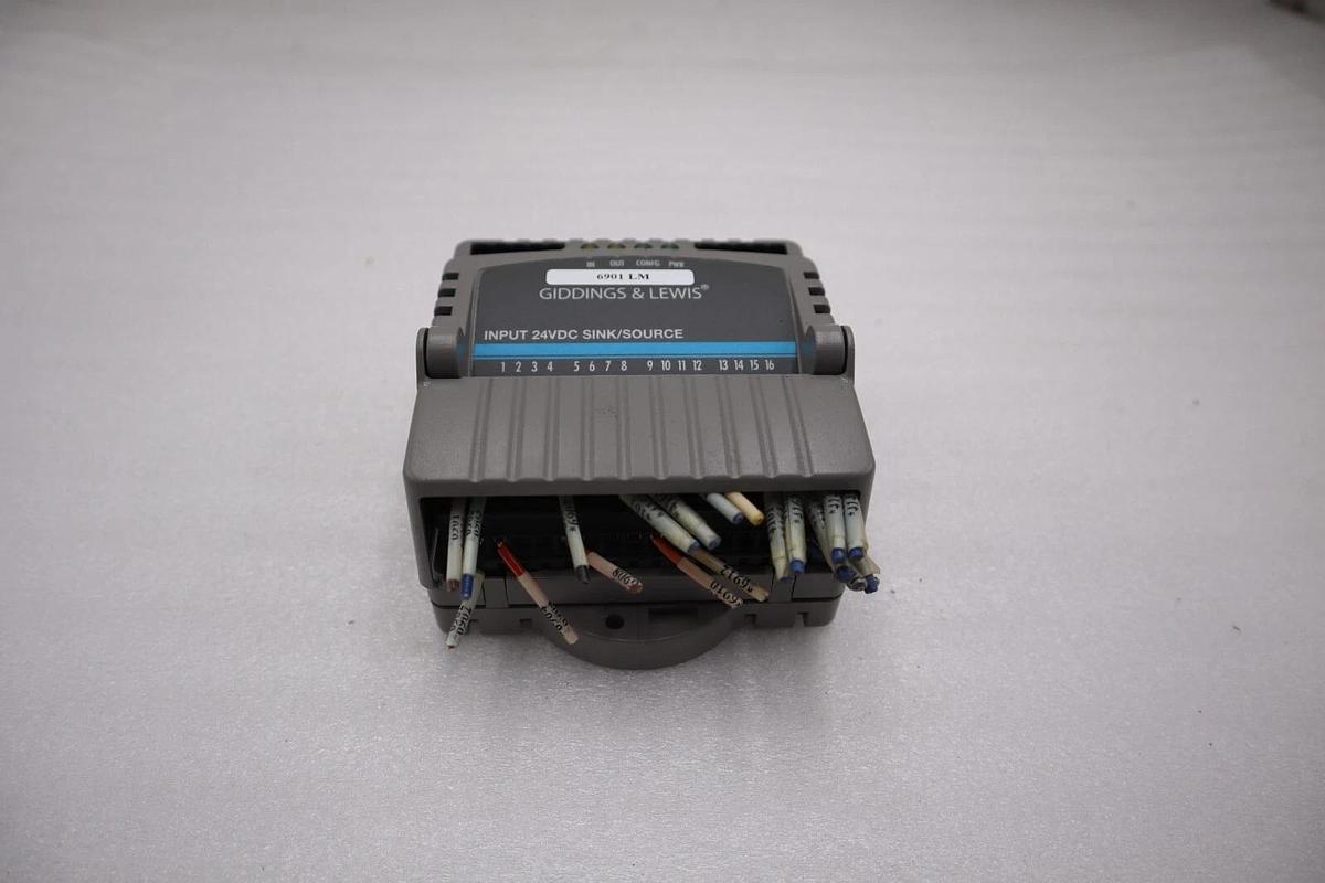Used Giddings & Lewis M.1300.7372 R1 Input Module 24VDC SINK/SOURCE STOCK 5167A