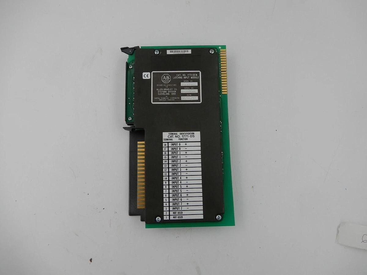 Used ALLEN BRADLEY LATCHING INPUT MODULE SERIES B LOT OF 2 STOCK 688