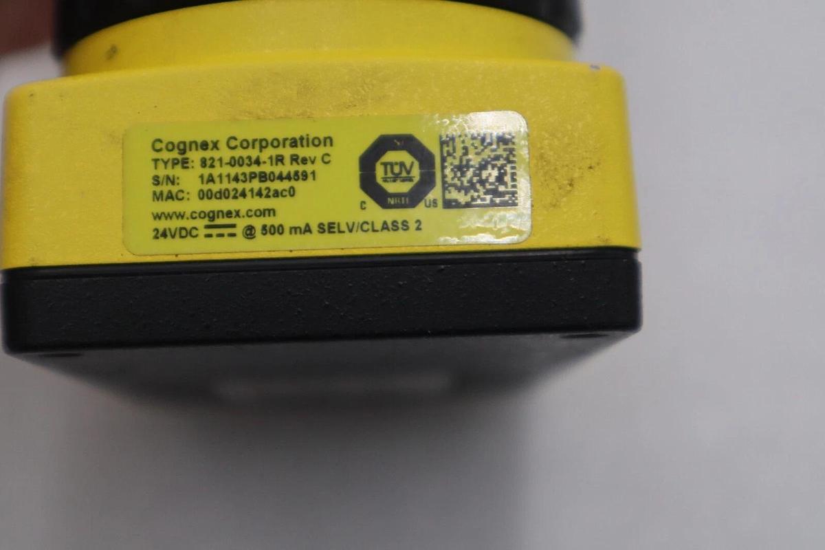 Used Cognex 825-0207-1R F INDUSTRIAL CAMERA IS5100-01 | 821-0034-1R Rev:F STK K-121-D