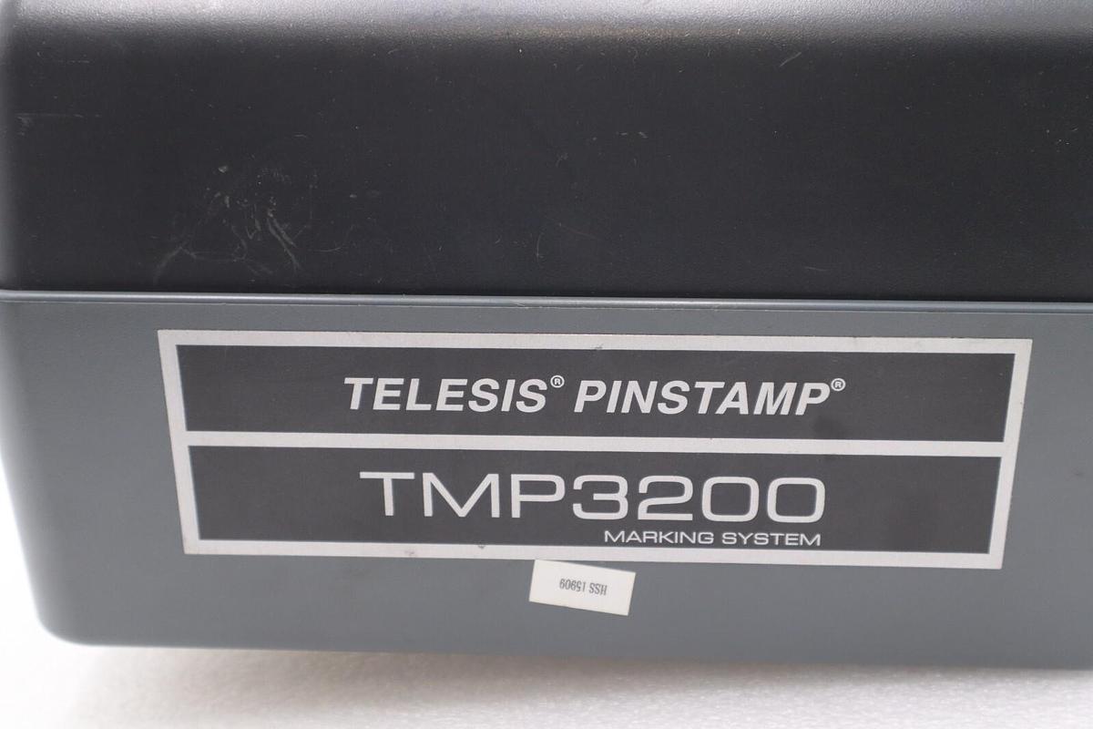Used Telesis TMP3200 Pinstamp Marking System REFURBISHED STOCK 2625