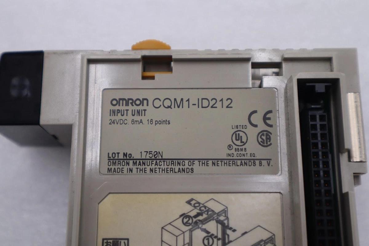 Used OMRON CQM1-ID212 CQM1ID212 Input Unit STOCK L-511-C