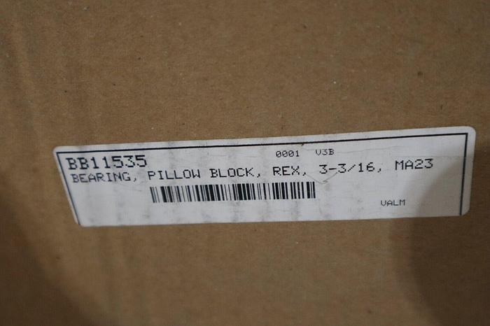 MA2303 3 3/16 PILLOW BLOCK ROLLER BEARING REXNORD NEW IN BOX STOCK S-452