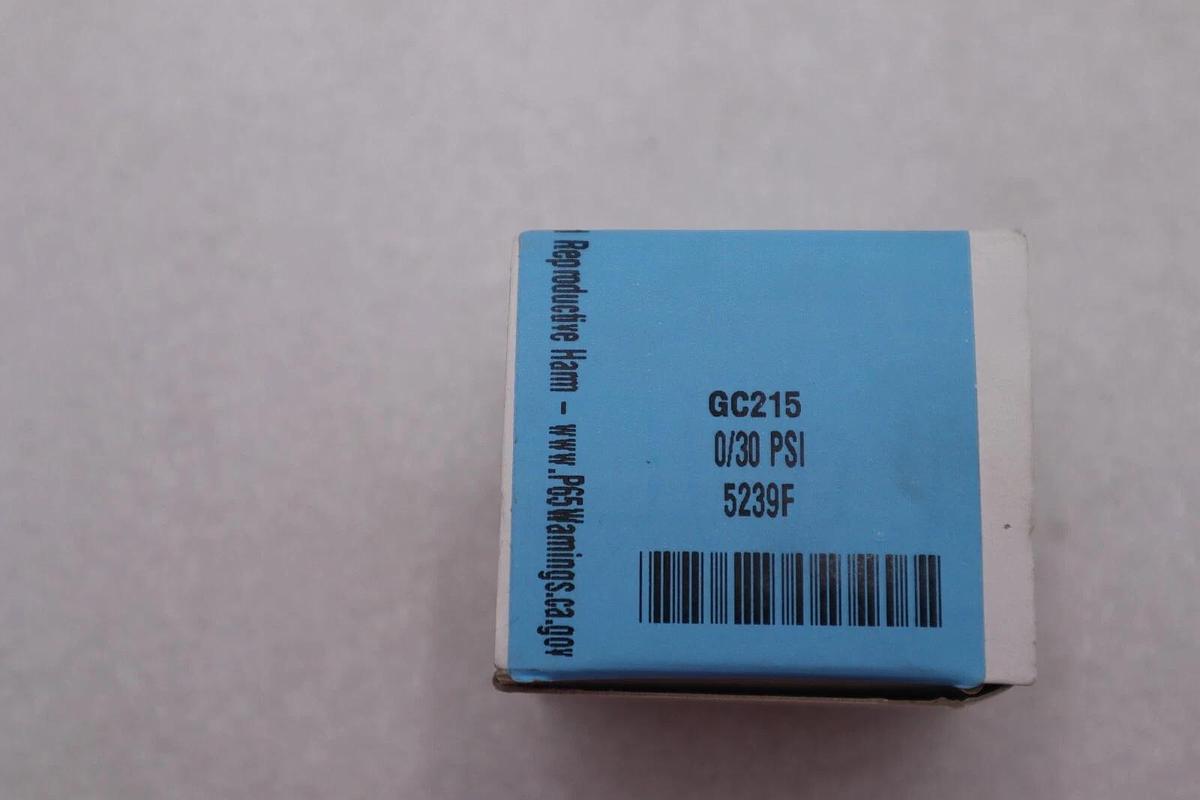 Used Dixon Boss GC215 Pressure Gauge Center Back Mount, 30psi (12 AVAILABLE) STK 3036