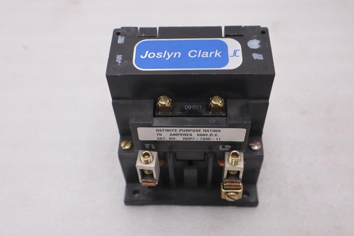 Used 78091-50R Ward RELIANCE Electric 75 AMP 3-Pole 120VAC Contactor Relay STK GF1387
