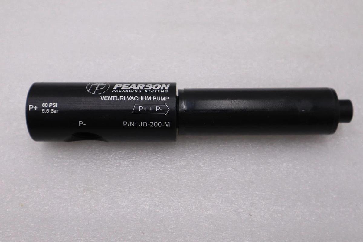 New-No Box Pearson JD-200-M Venturi Vacuum Pump STOCK H1105A