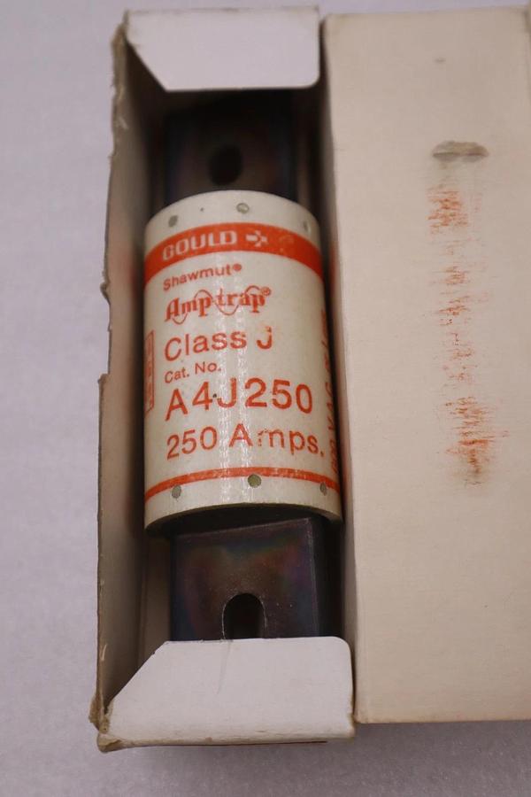 Used Ferraz Shawmut A4J250 250 Amp 600V AC Electrical Fuses - STOCK GF539A