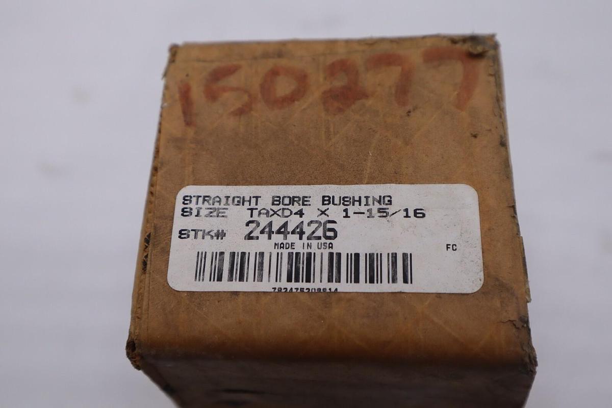 Used NEW OPEN BOX DODGE 244426 TAXD4 X 1-15/16 STRAIGHT BORE BUSHING STOCK B-1711