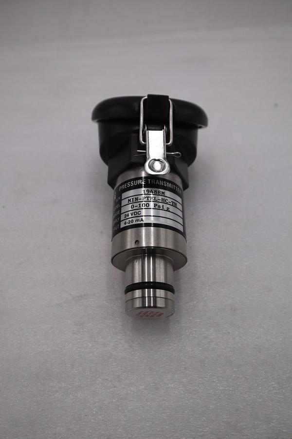 Used PMC Pressure Transmitter MIN-PTEL-HC-TH, 0-200KPA 24VDC 4-20mA New No Box #G766A