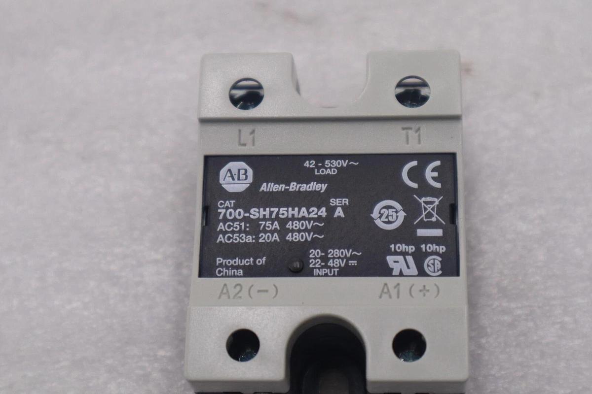 Allen Bradley 700SH75HA24 AB SOLID STATE RELAY 20 280V STOCK B-1386