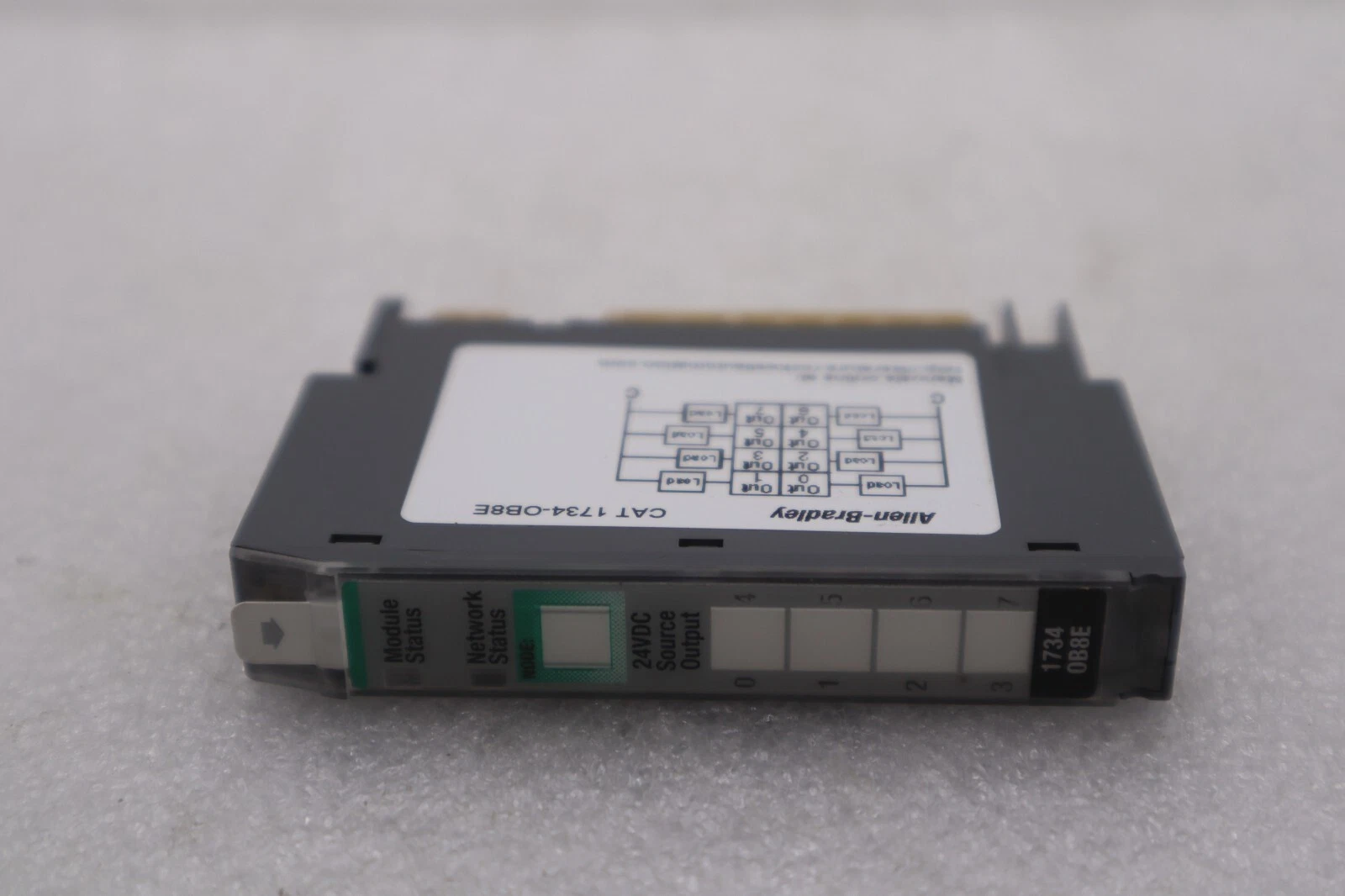 Used ALLEN BRADLEY 1734-OB8E SERIES C OUPUT MODULE 1734OB8E STOCK K-3288