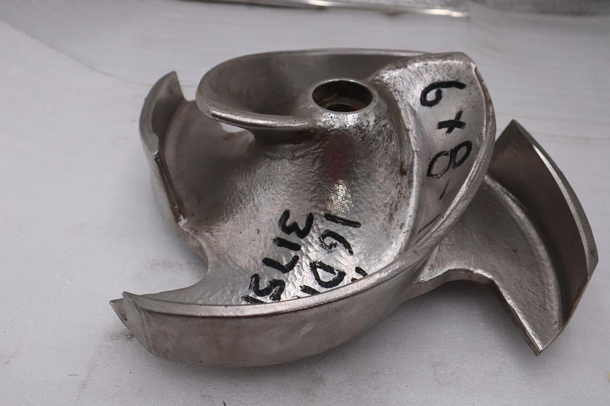 Used Goulds 3175M 6x8-18 Paperstock Impeller 56265 / 00721 STOCK GF-992A
