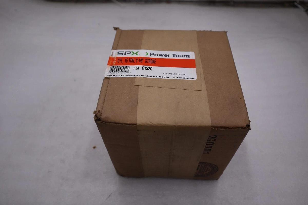 Used Power Team C152C 15 Ton Hydraulic 2-1/8" Single Acting Cylinder Stroke - GF458