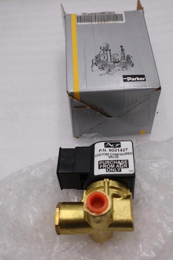 PARKER 73216BN2MT00N0D100C2 2-WAY BRASS BODY SOLENOID VALVE STOCK H392A