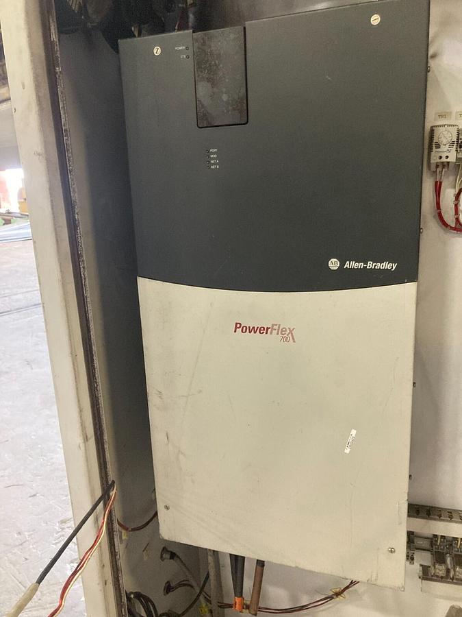Used ELECTRICAL ENCLOSURE WITH 20BD156A0AYNANC0 Allen Bradley 125HP Powerflex 700