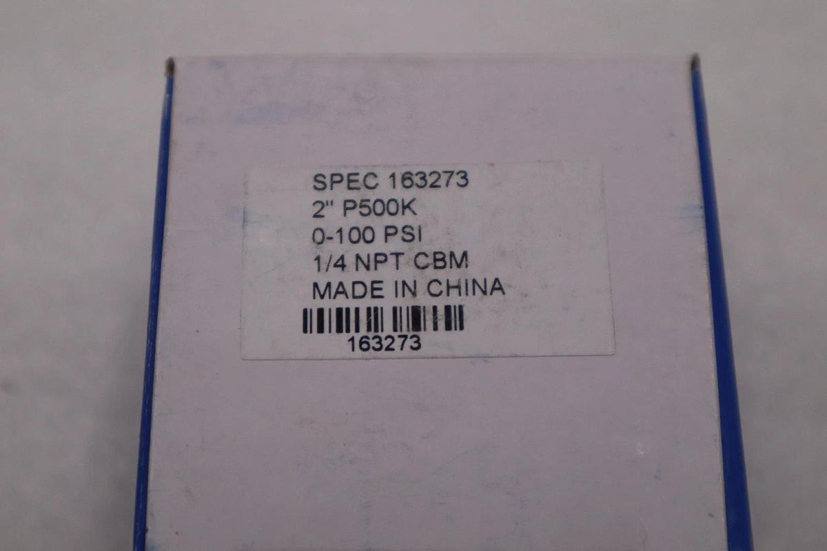 Used NEW USG Ametek 163273 Air Gauge 100 PSI 1/4 NPT STOCK H883A