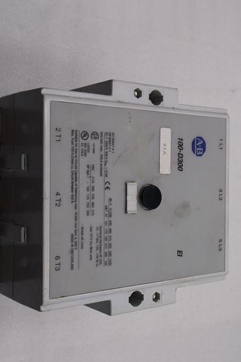 Used ALLEN-BRADLEY 100-D300 CONTACTOR 600 VAC MAX STOCK L-715