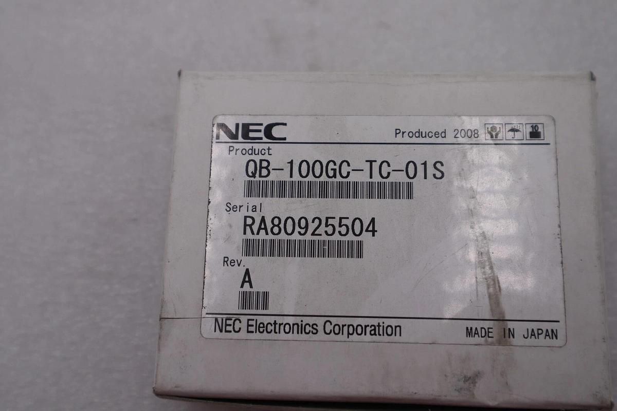 NEW NEC ELECTRONIC QB-100GC-TC-01S FREE SHIPPING STOCK #2707