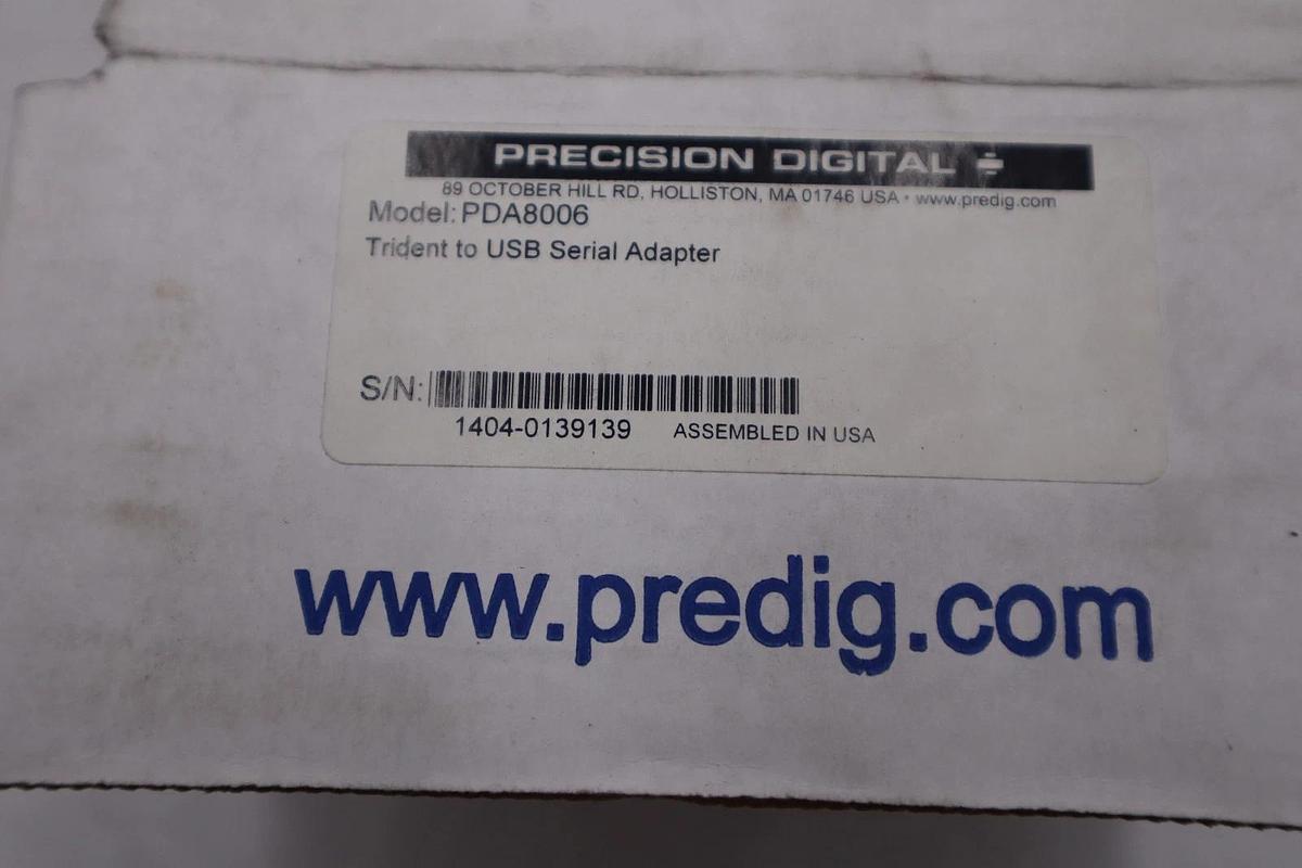 PRECISION DIGITAL PDA8006 / PDA8006 NEW OPEN BOX STK GF31A