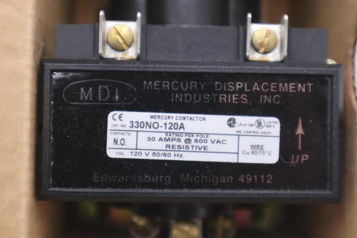 Used MDI 330NO-120A CONTACTOR STOCK #2088B